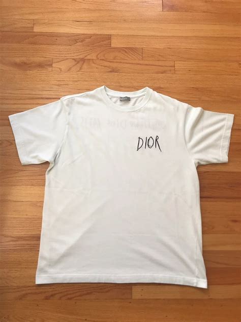 dior raymond pettibon paris tee|Cotton T.